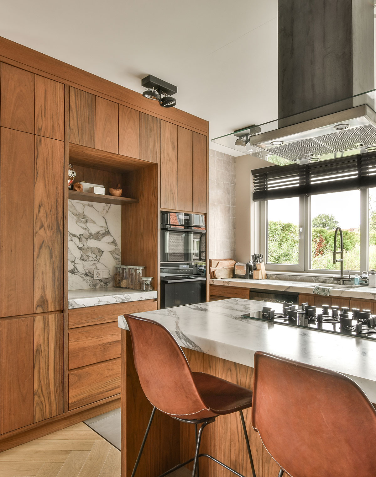 Example of custom cabinetry work